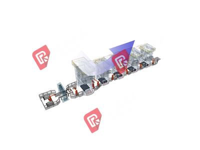 Stamping automated production line Stamping automated production line