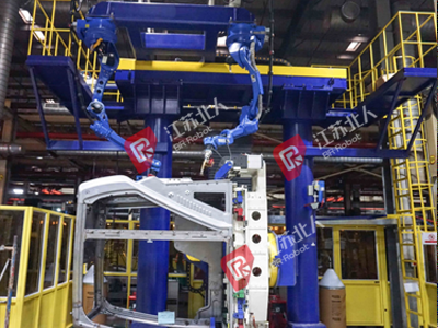 Excavator cockpit automated production line Excavator cockpit automated production line